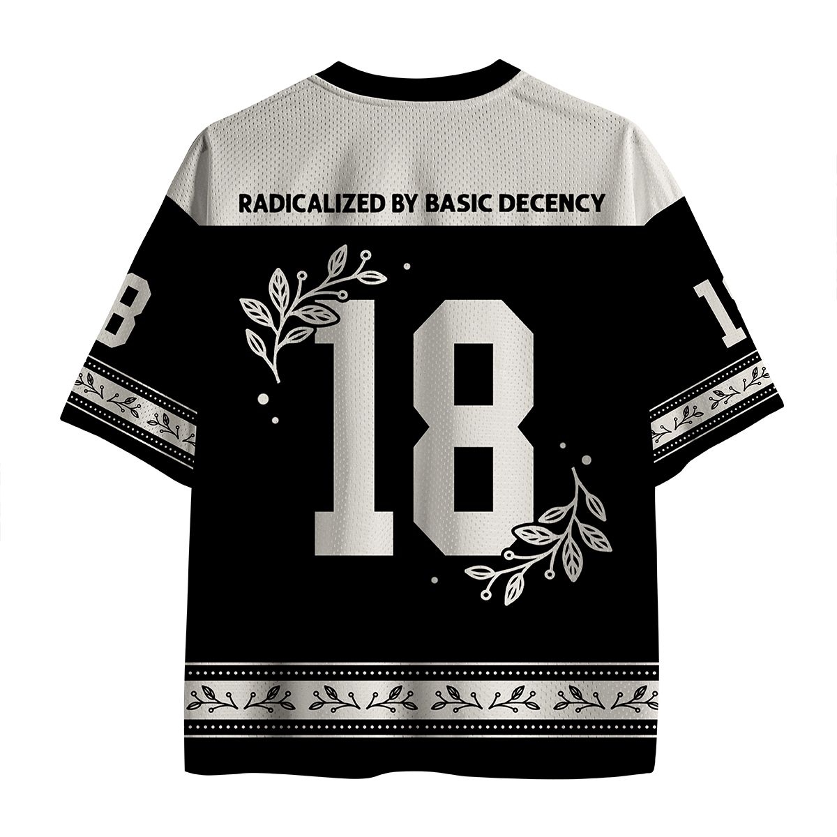 Personalized Radicalized By Basic Decency Teacher Mesh Jersey