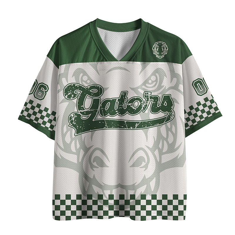 Personalized Mascot School Spirit Game Day Teacher Mesh Jersey