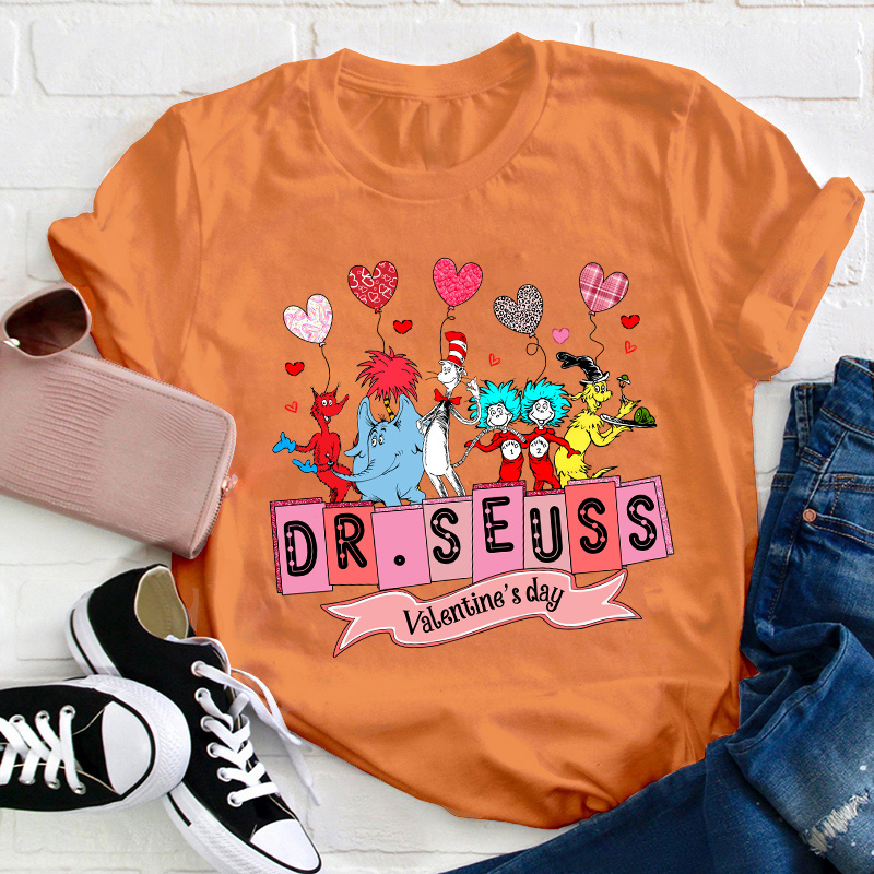 Valentine's Day Teacher T-Shirt