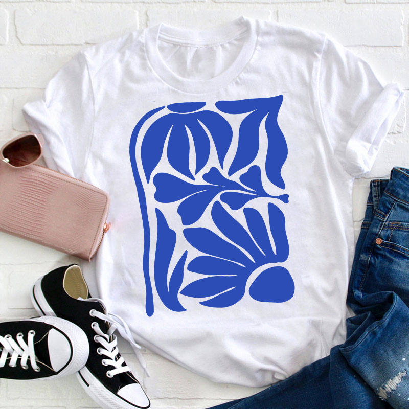 Wildflowers Matisse Art Teacher T-Shirt Sale-Teachersgram