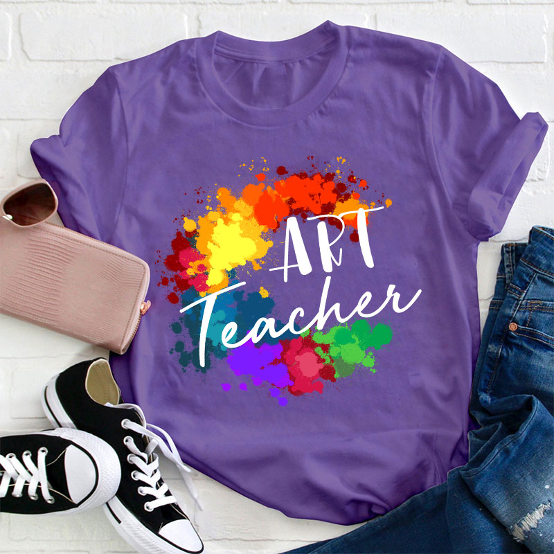 Art Teacher Pigment T-Shirt