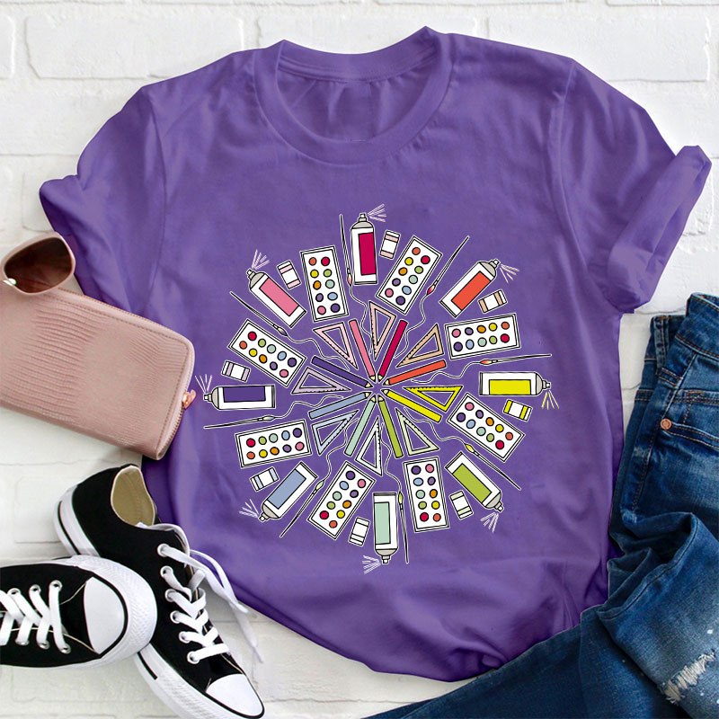 Artist Supply Teacher T-Shirt