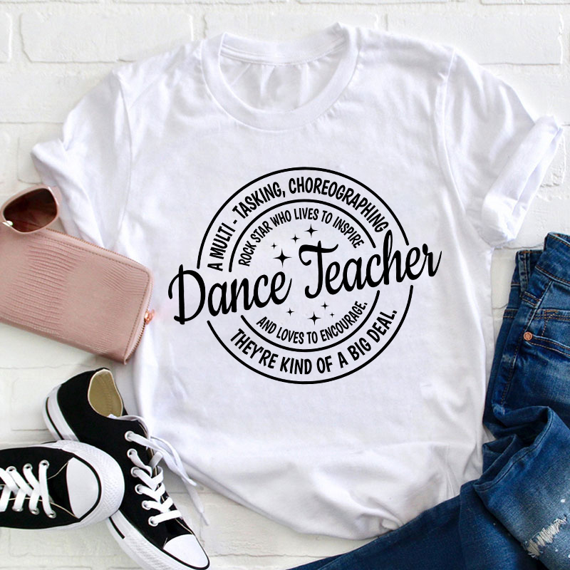 Dance Teacher Definition Teacher T-Shirt Sale-Teachersgram