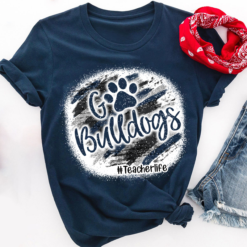 Personalized Cheer Up Team Go Team Teacher T-Shirt
