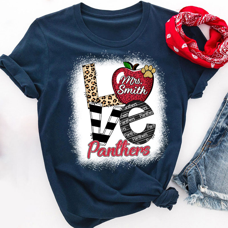 Personalized I Will Always Love Our Team Teacher T-Shirt