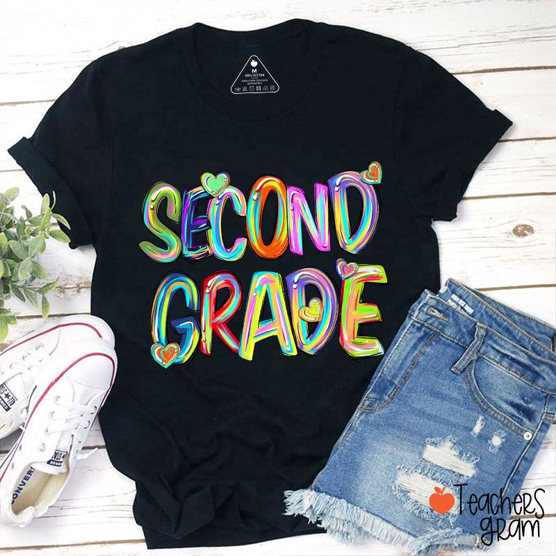 Personalized Class Heart Teacher T-Shirt