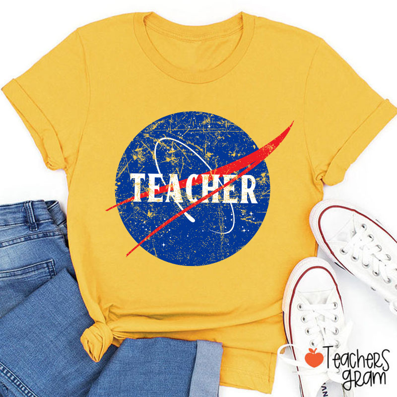 NASA Teacher Logo Teacher T-Shirt