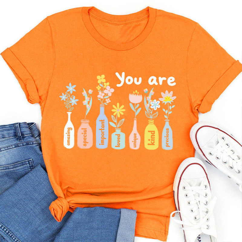 You Are Important Motivational Teacher T-Shirt