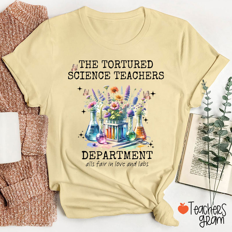 The Tortured Science Department Teacher T-Shirt