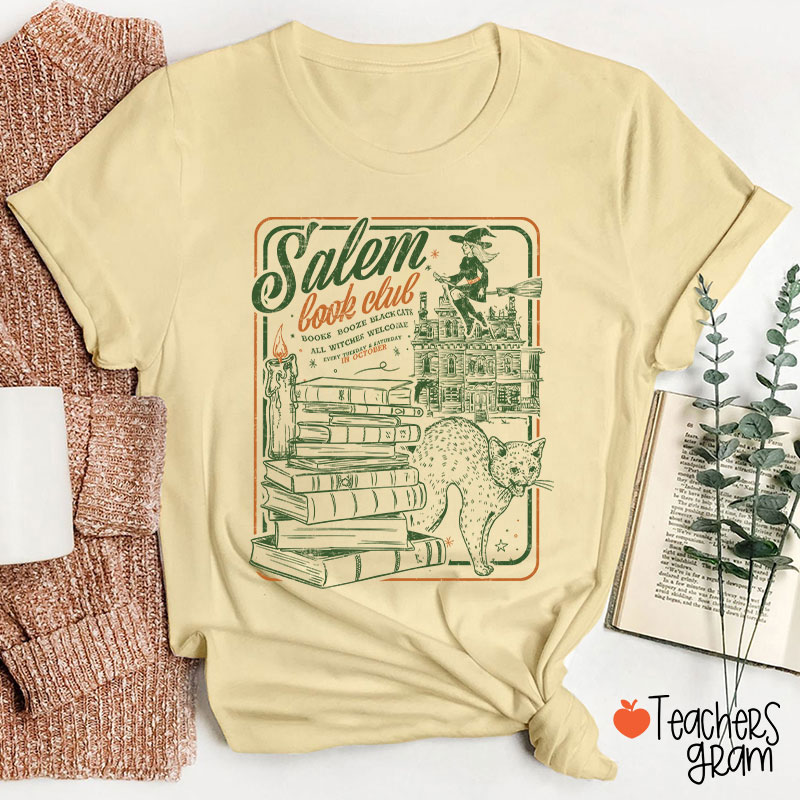 Salem Book Club Teacher T-Shirt