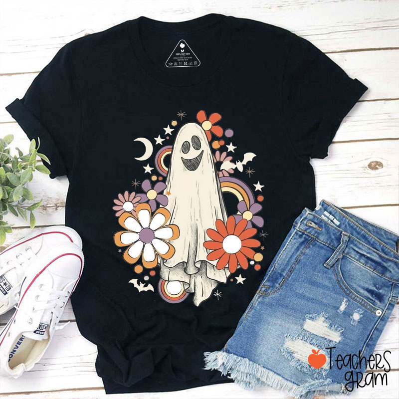 Halloween Night Quirky Smile T-Shirt Sale-Teachersgram