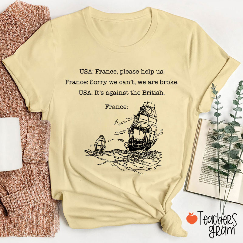 Funny American History  Teacher T-Shirt