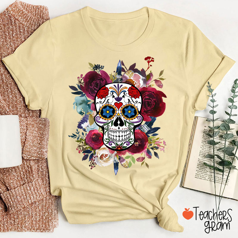 Dia De Los Muertos Spanish Teacher T-Shirt