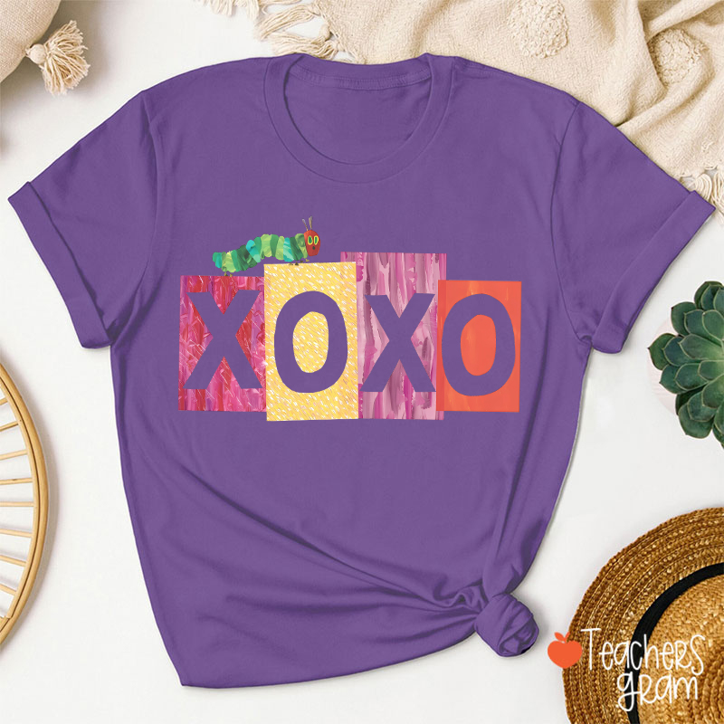 Xoxo Caterpillar Teacher T-Shirt