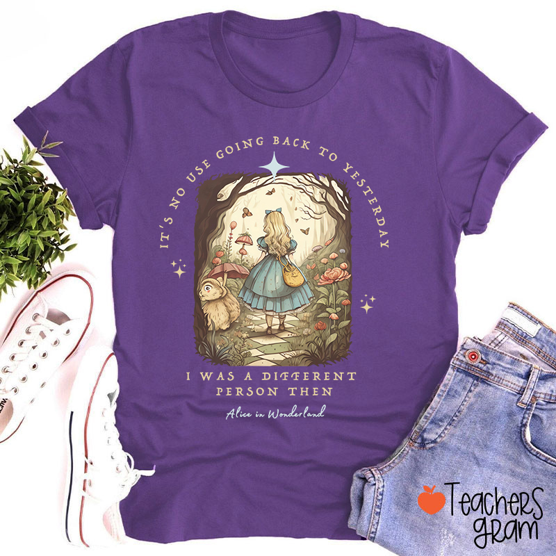 Alice In Wonderland Teacher T-Shirt