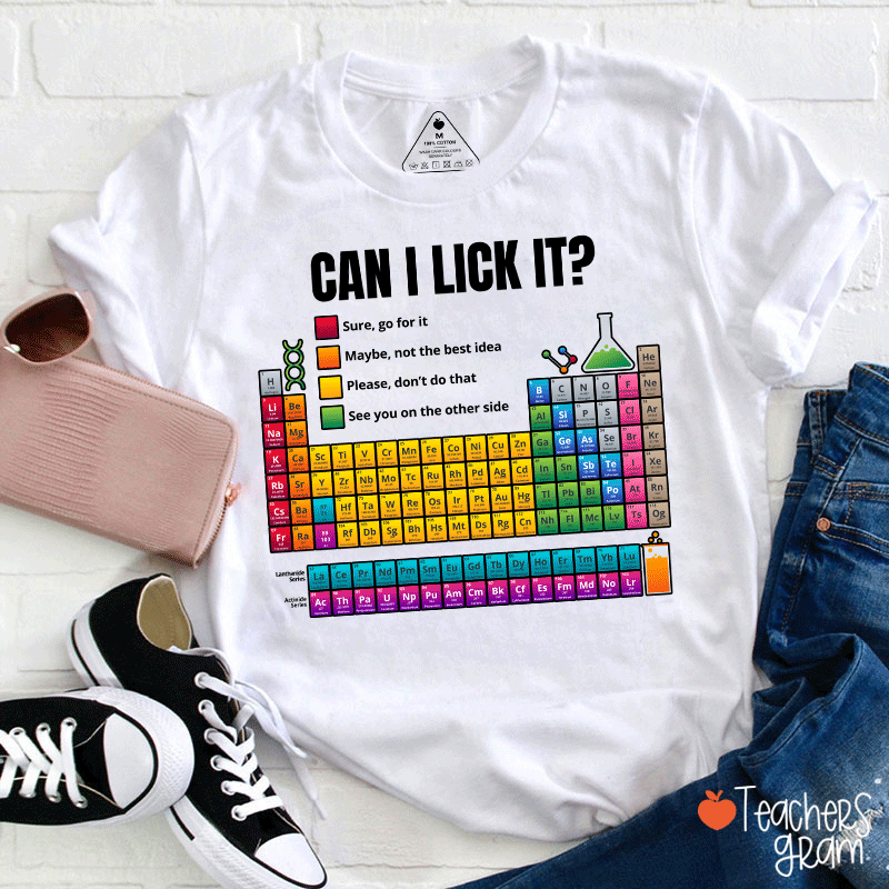 Chemical Periodic Table Teacher T-shirt