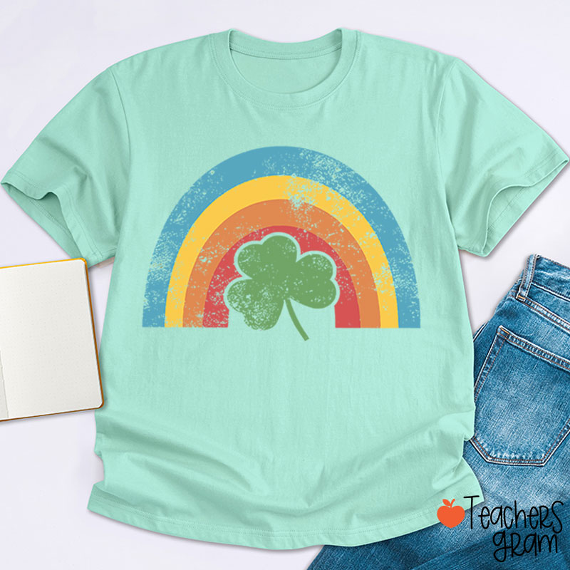Lucky St Patricks Day Teacher T-Shirt