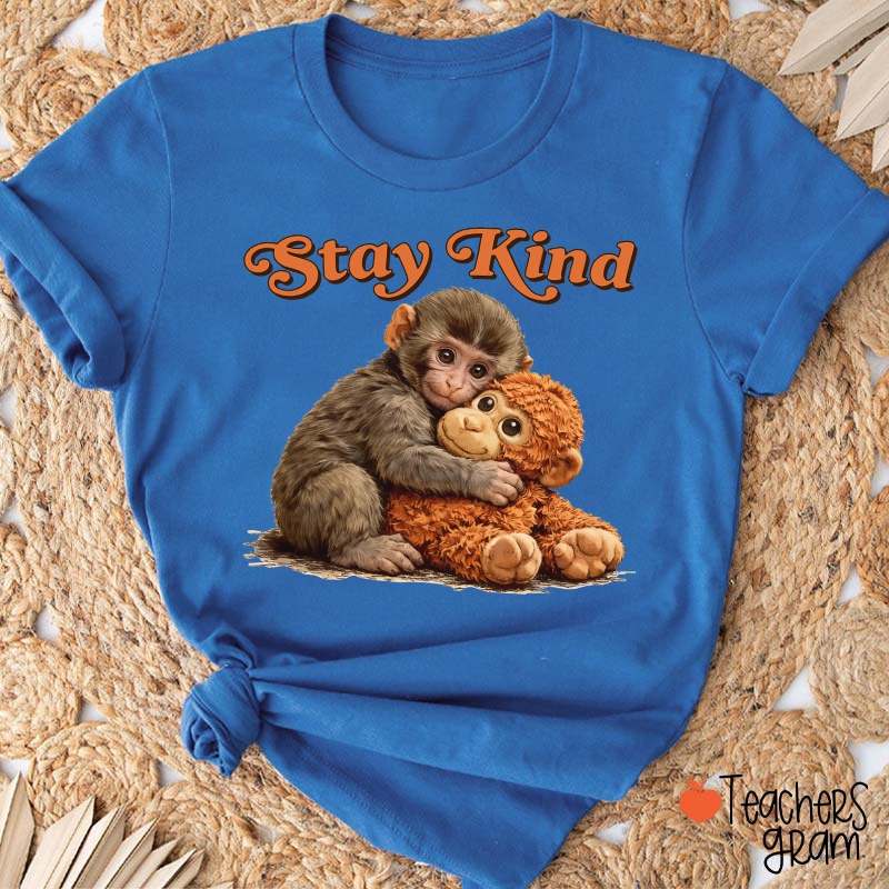 Stay Kind Punch Teacher T-Shirt