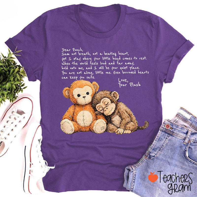 Comfort Colors Dear Punch Plush Teacher T-Shirt