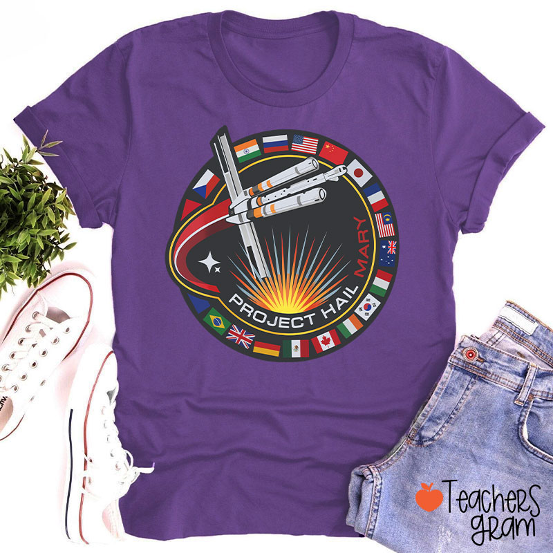 Sci-Fi Book Lover Teacher T-Shirt