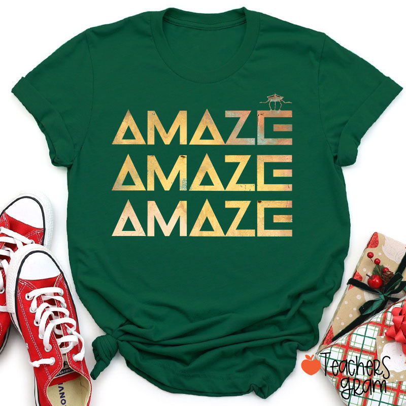 Amaze Sci-Fi Book Fan Teacher T-Shirt