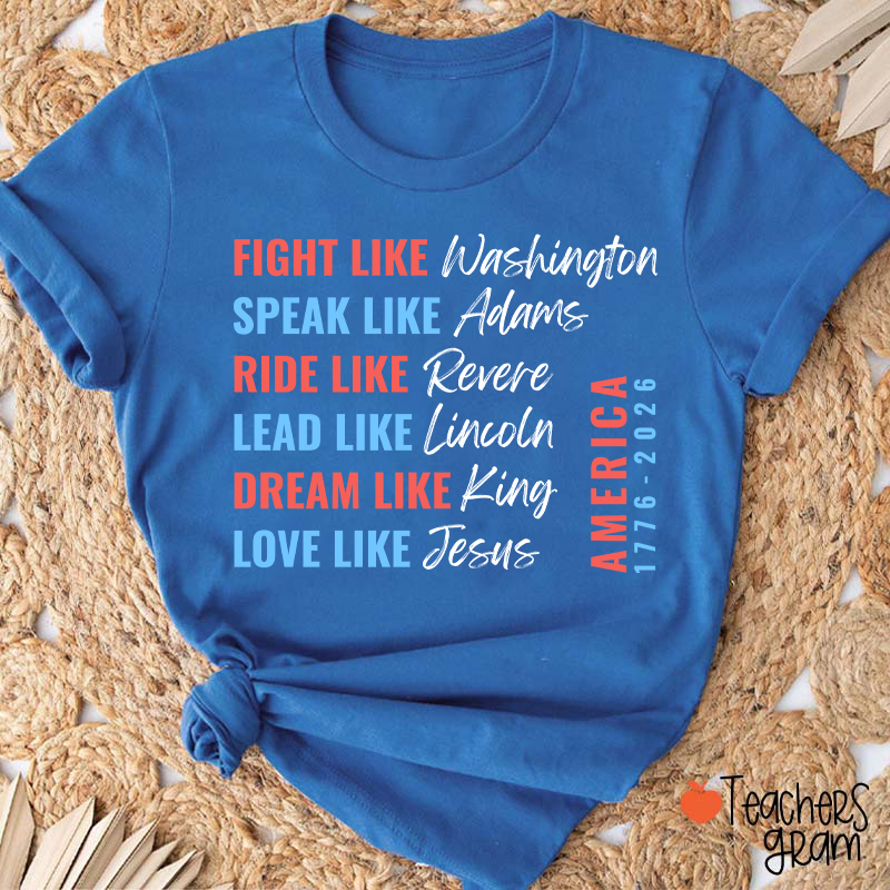 Fight Like Washington Teacher T-Shirt