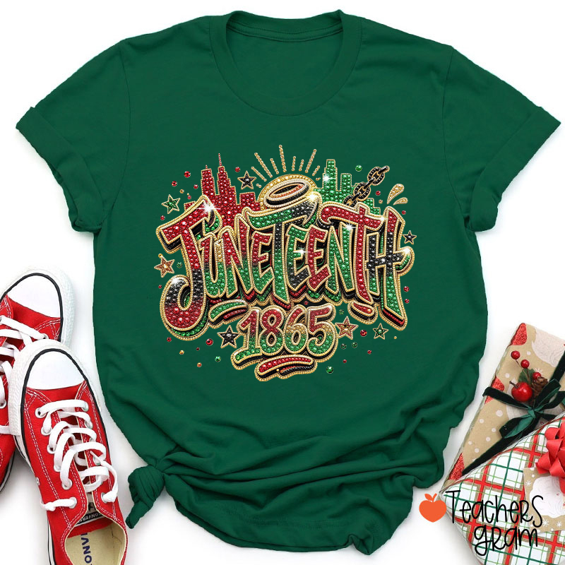 Juneteenth 1865 Teacher T-Shirt