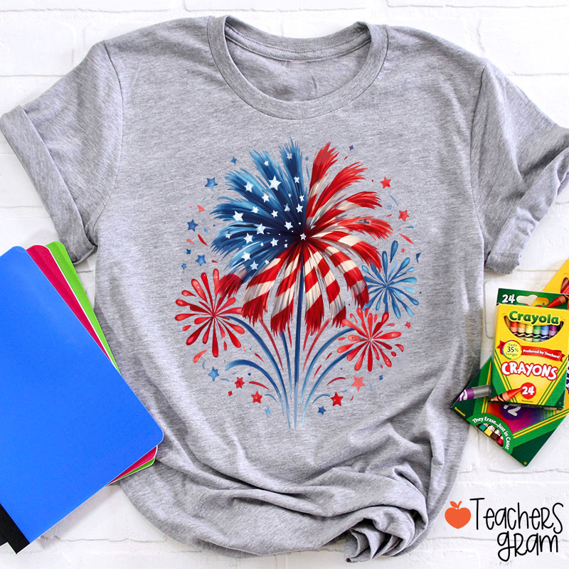 Fireworks USA Teacher T-Shirt