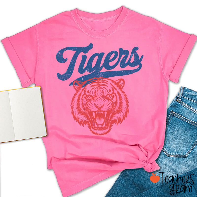Personalized Mascot Team Name Teacher T-Shirt