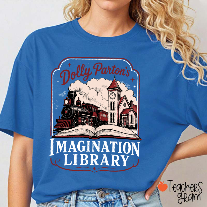 Dolly Parton's Imagination Library Teacher T‑Shirt