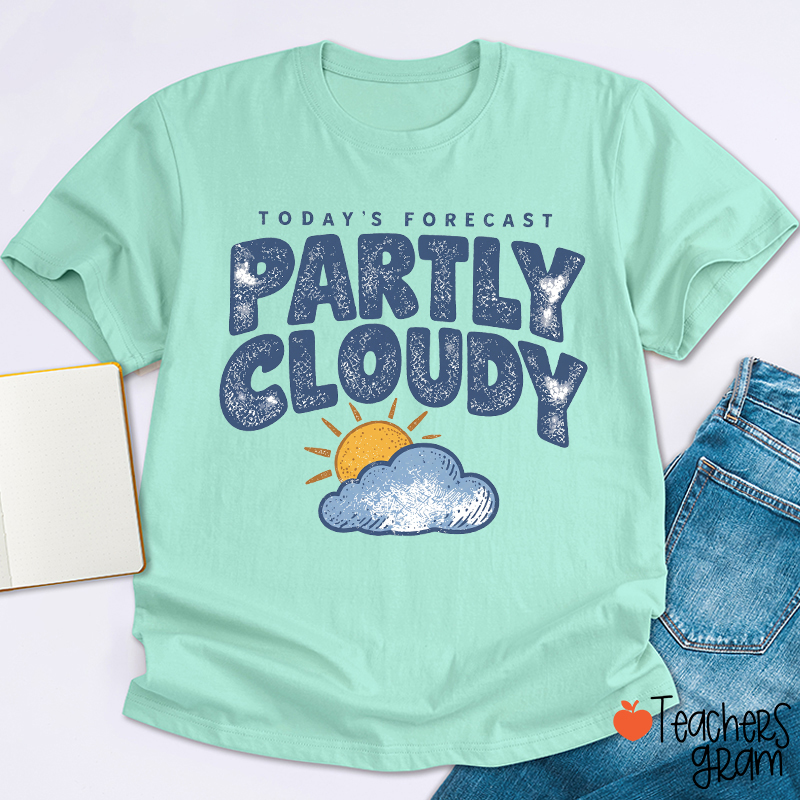 Personalized Fun Weather Report Crew Teacher T-Shirt