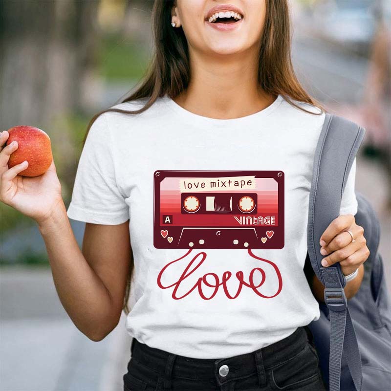 Love Mixtape Teacher T-Shirt