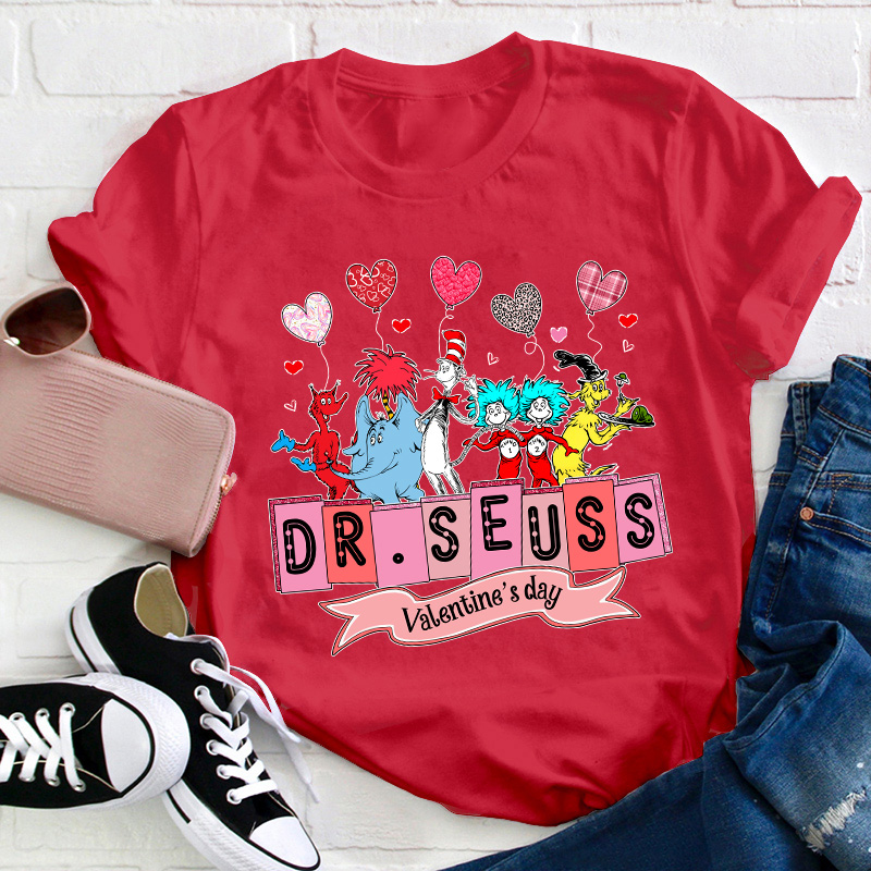 Valentine's Day Teacher T-Shirt