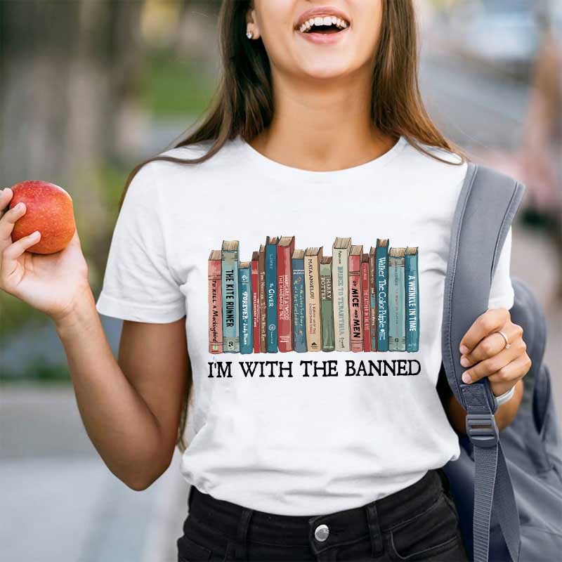 I'm With The Banned Teacher T-Shirt