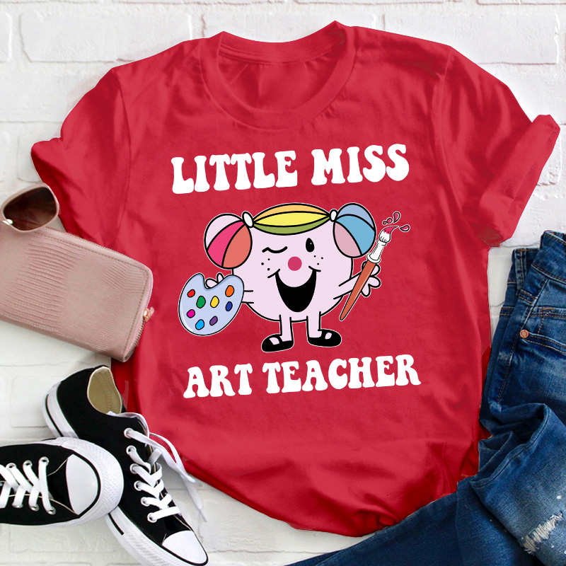 Little Miss Art Teacher T-Shirt