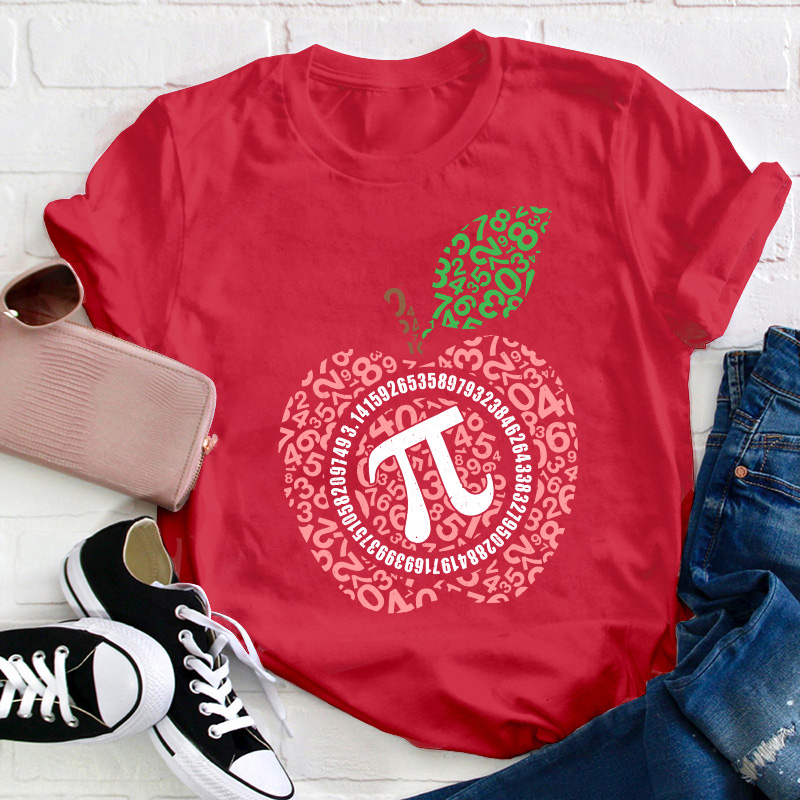 Apple Pi Teacher T-Shirt