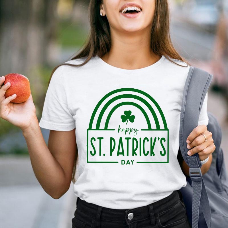 Happy St. Patrick's Day Teacher T-Shirt