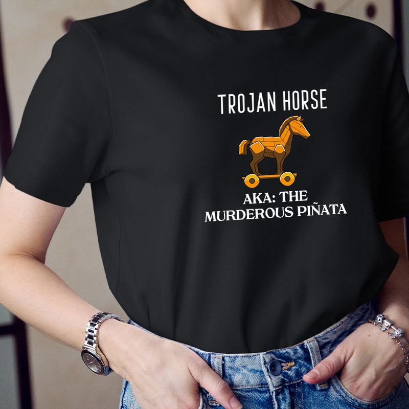 Trojan Horse History Teacher T-Shirt