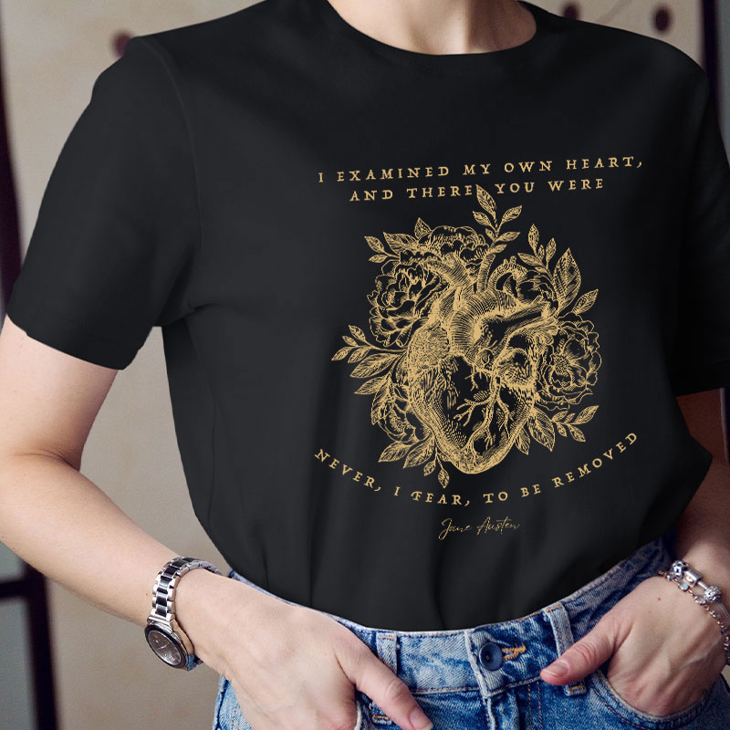 I Examined My Own Heart Teacher T-Shirt