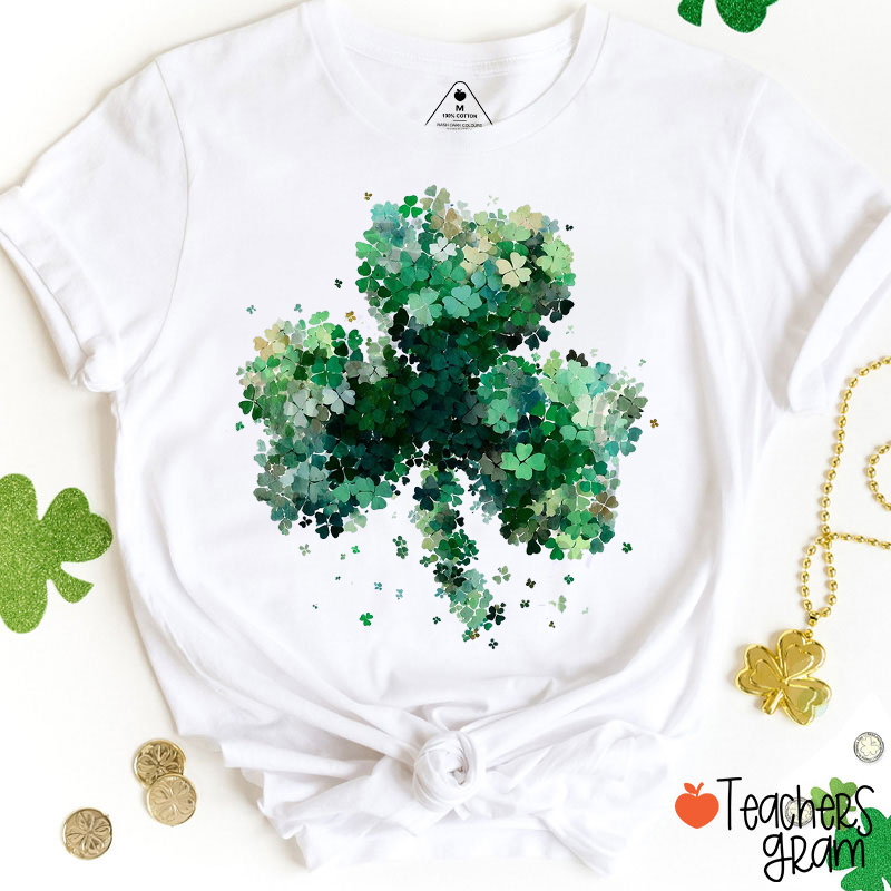 Lucky Clover Teacher T-Shirt