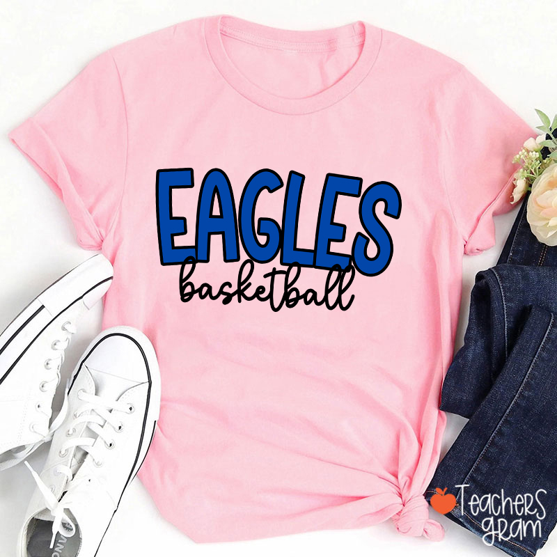 Personalized Mascot And Sport School Spirit Teacher T-Shirt