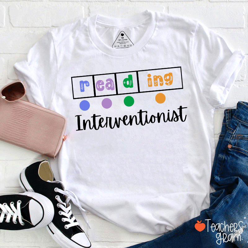 Reading Interventionist Teacher T-Shirt