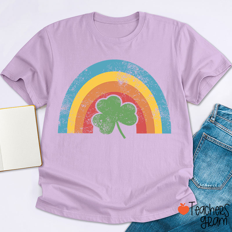 Lucky St Patricks Day Teacher T-Shirt
