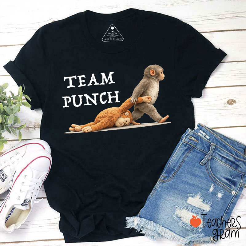 Team Punch Comfort Colors Teacher T-Shirt