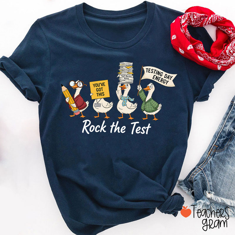 You've Got This Testing Day Energy Rock The Test Teacher T-Shirt