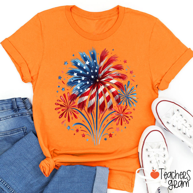 Fireworks USA Teacher T-Shirt