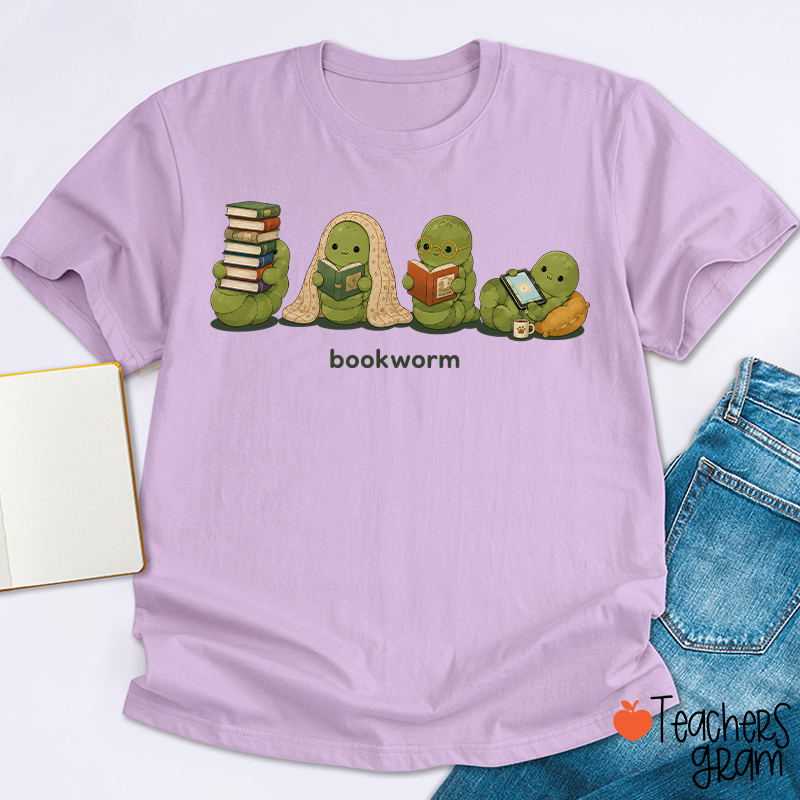 Bookworm Teacher T-Shirt