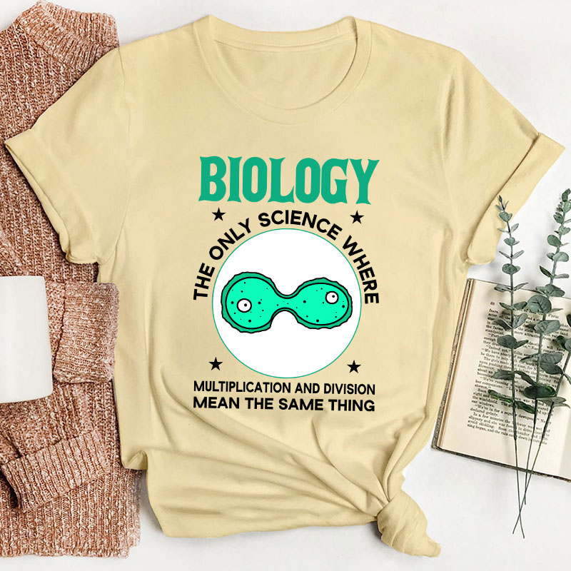 Biology Science Teacher T-Shirt