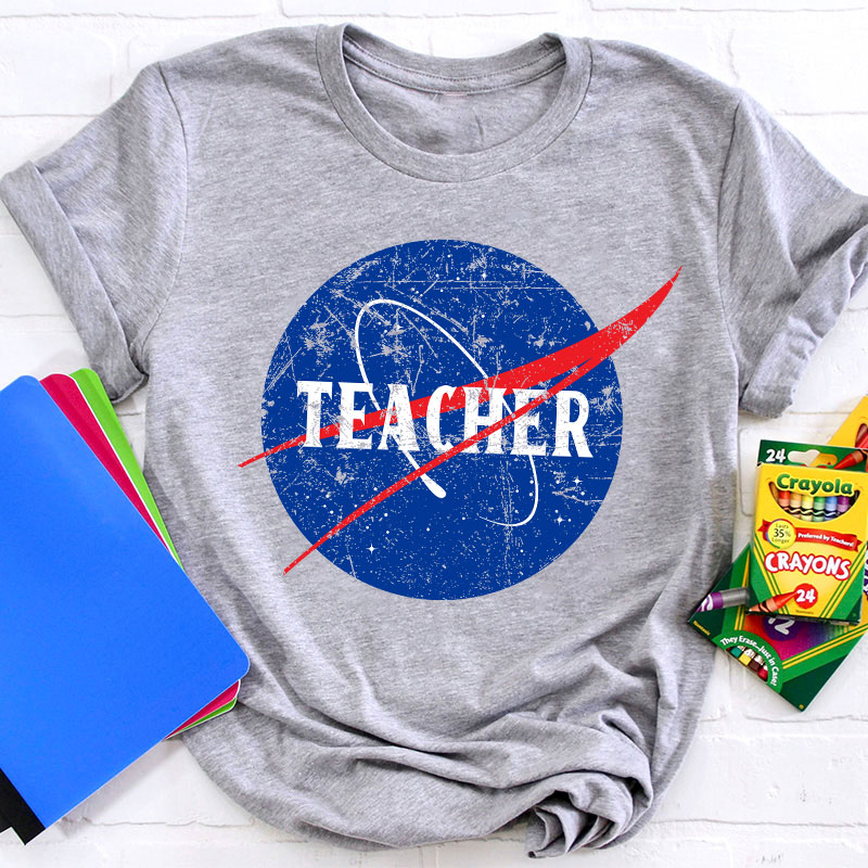 NASA Teacher Logo Teacher T-Shirt