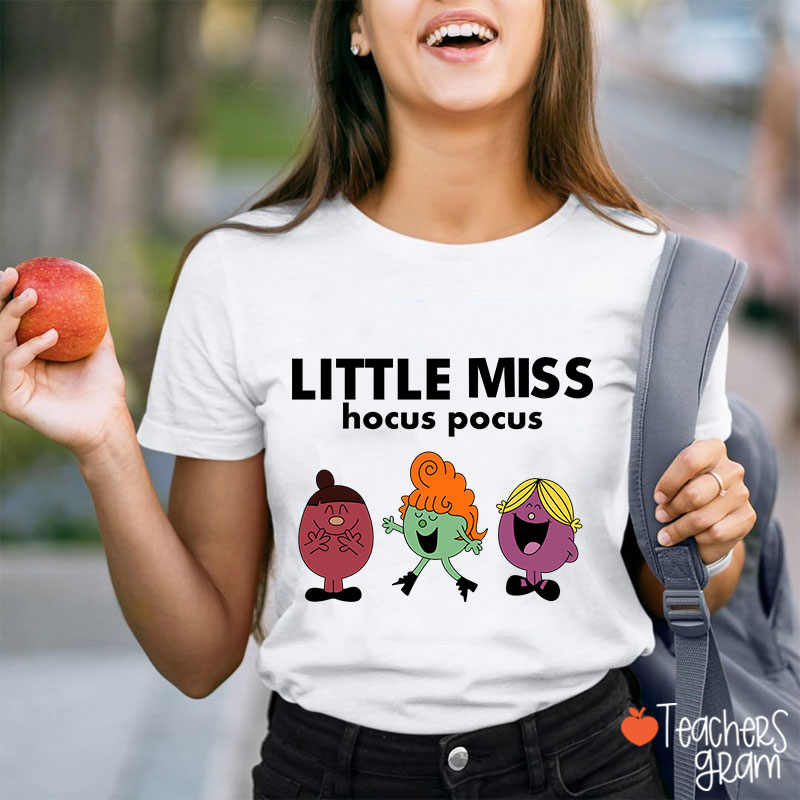 Little Miss Hocus Pocus Halloween T-Shirt